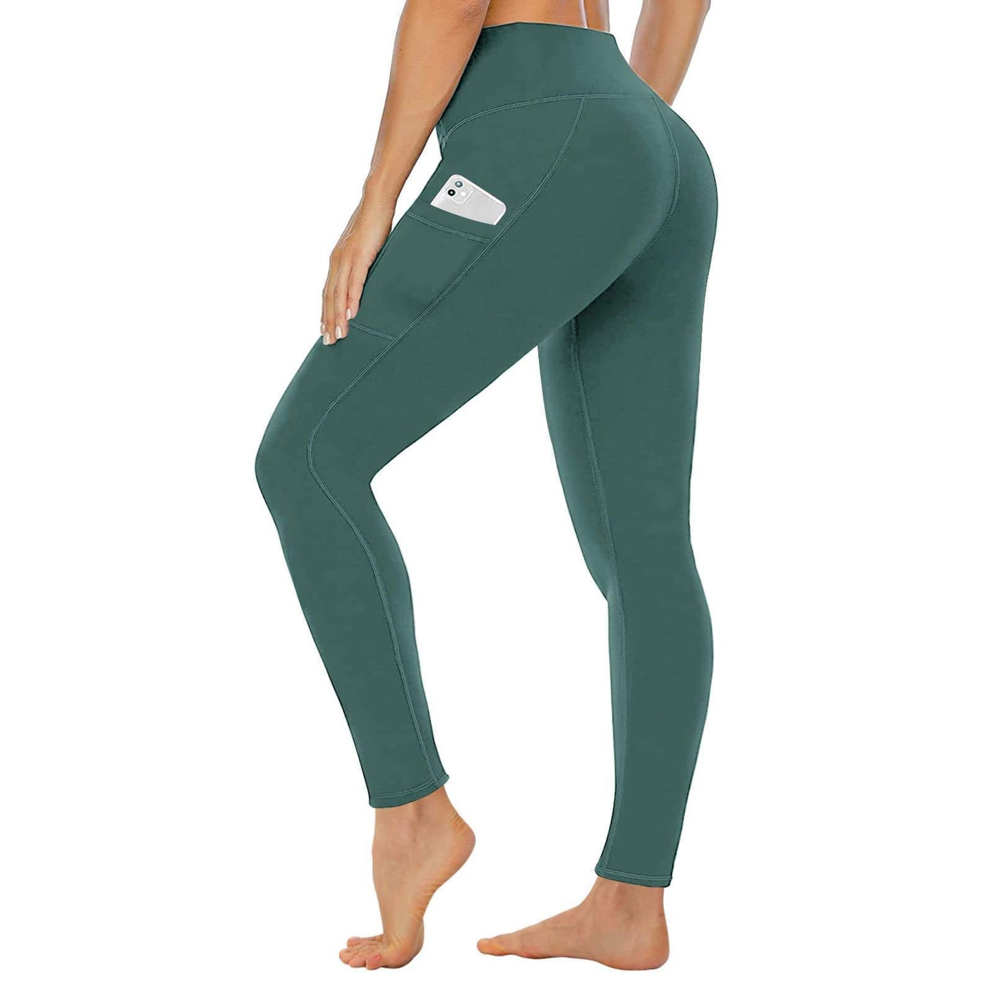 HIGH WAIST YOGA PANTS – TUMMY TIGHTENING – GENTLE ON THE ABS