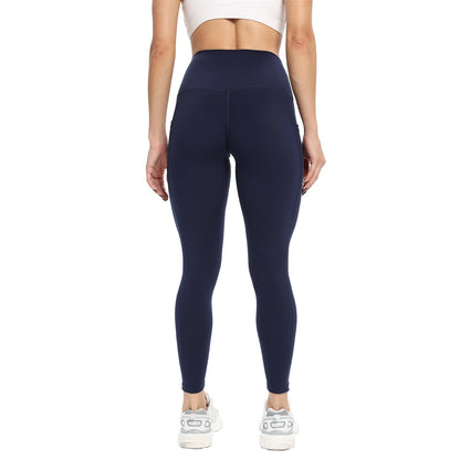 HIGH WAIST YOGA PANTS – PRACTICAL POCKETS &amp; SLIM FIT