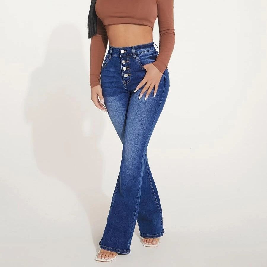 JEANS SKINNY HAUTE TAILLE - SLIM