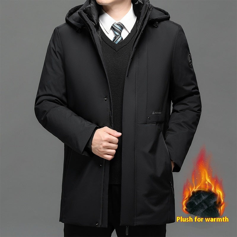 Men's Jacket Coat Thickened Cotton Clothing Plus Size