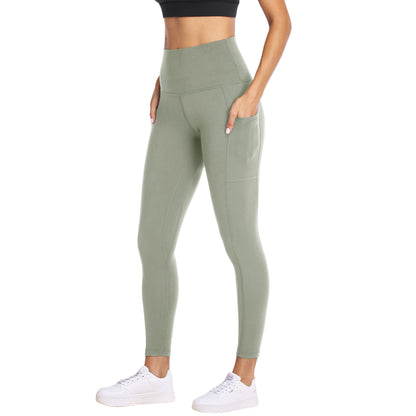 HIGH WAIST YOGA PANTS – TUMMY TIGHTENING – GENTLE ON THE ABS