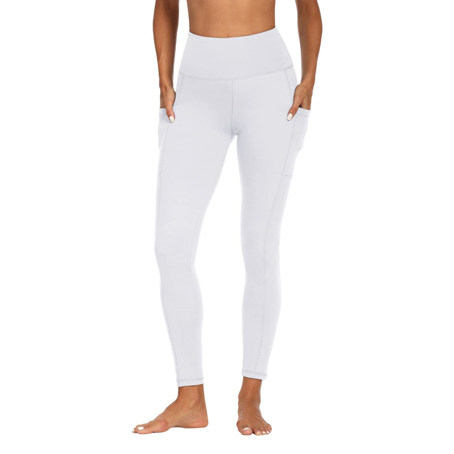 HIGH WAIST YOGA PANTS – TUMMY TIGHTENING – GENTLE ON THE ABS