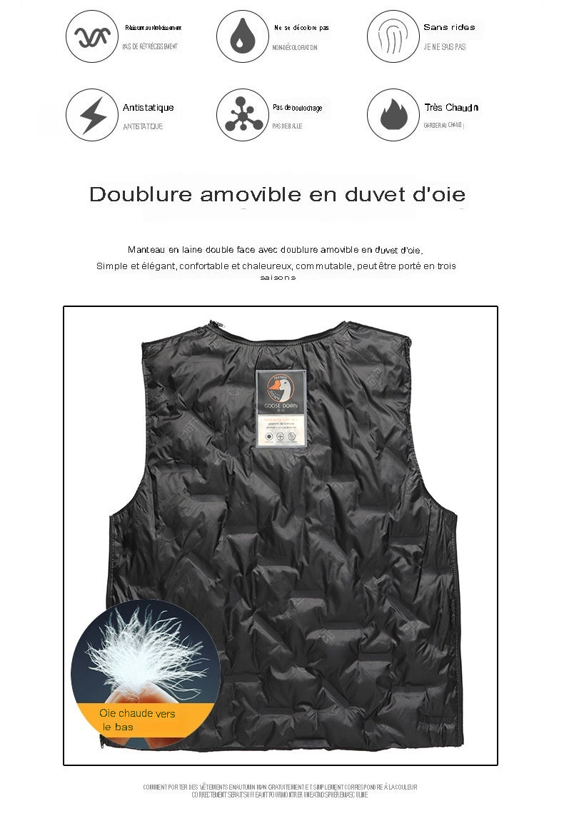 MANTEAU DÉCONTRACTÉ & ÉLÉGANT