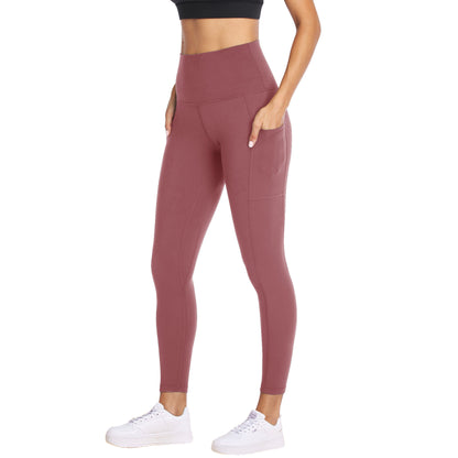 HIGH WAIST YOGA PANTS – TUMMY TIGHTENING – GENTLE ON THE ABS