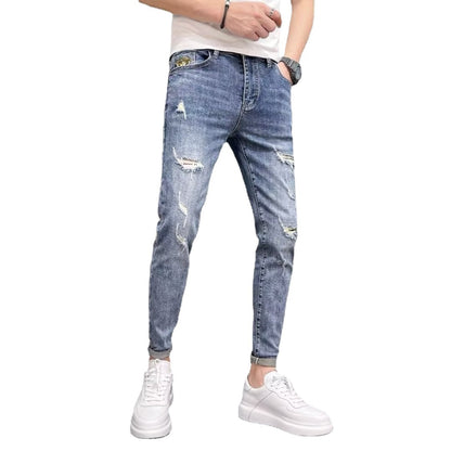 JEANS DÉCHIRÉS SLIM – STYLE TENDANCE