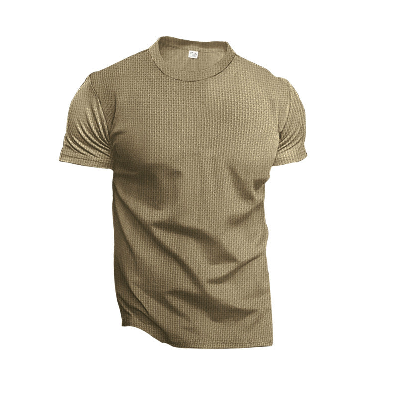 Men's Breathable Short Sleeve Slim Top