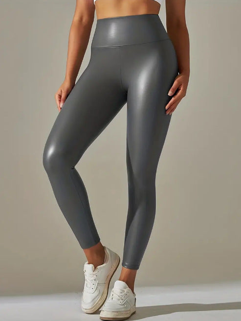 SLIM FIT LEATHER PANTS – HIPS LIFTING – FINE VELVET – CASUAL OUTDOOR LEGGINGS 🔥