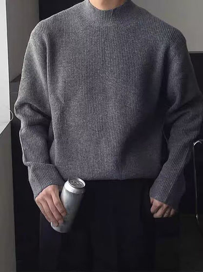 Men's Thermal Base Wool Sweater