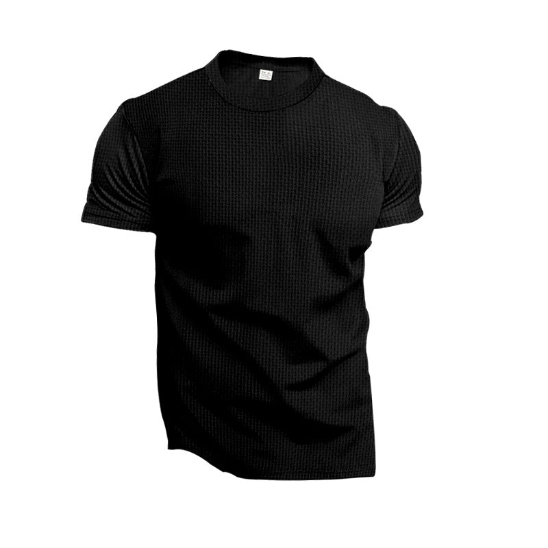 Men's Breathable Short Sleeve Slim Top