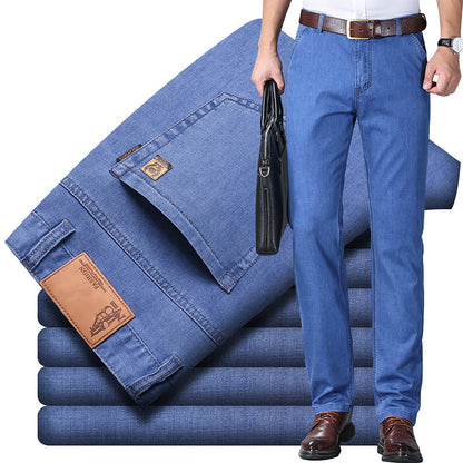 LIGHTWEIGHT SUMMER JEANS – COTTON &amp; ICY SILK, ABSOLUTE COMFORT