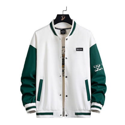 Hong Kong Style Pu Shuai Leisure Couple Jacket