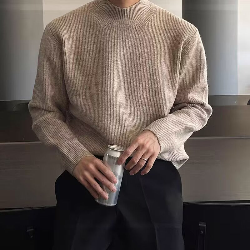 Men's Thermal Base Wool Sweater