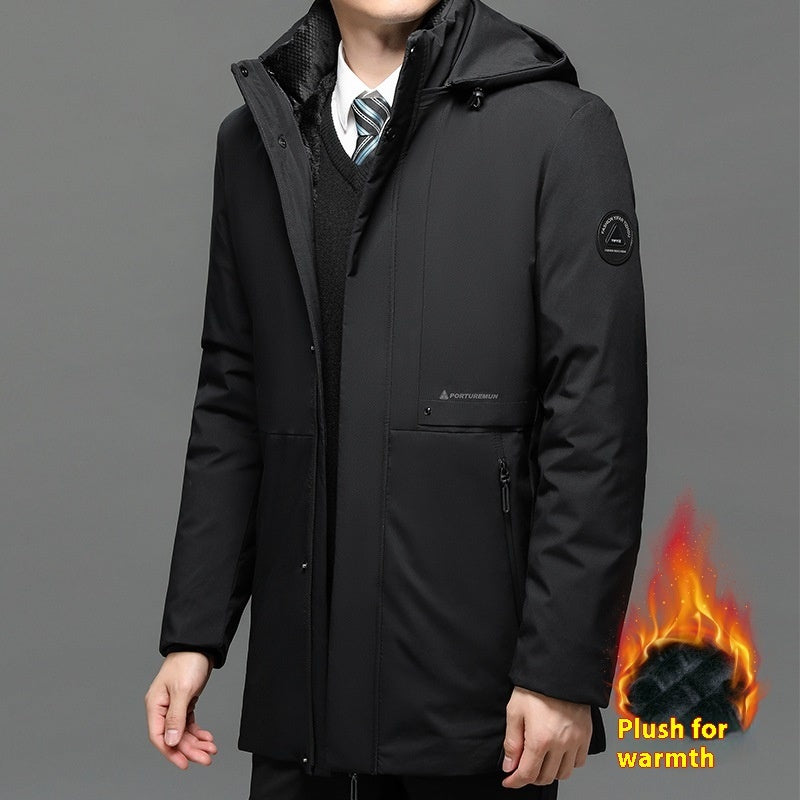 Men's Jacket Coat Thickened Cotton Clothing Plus Size