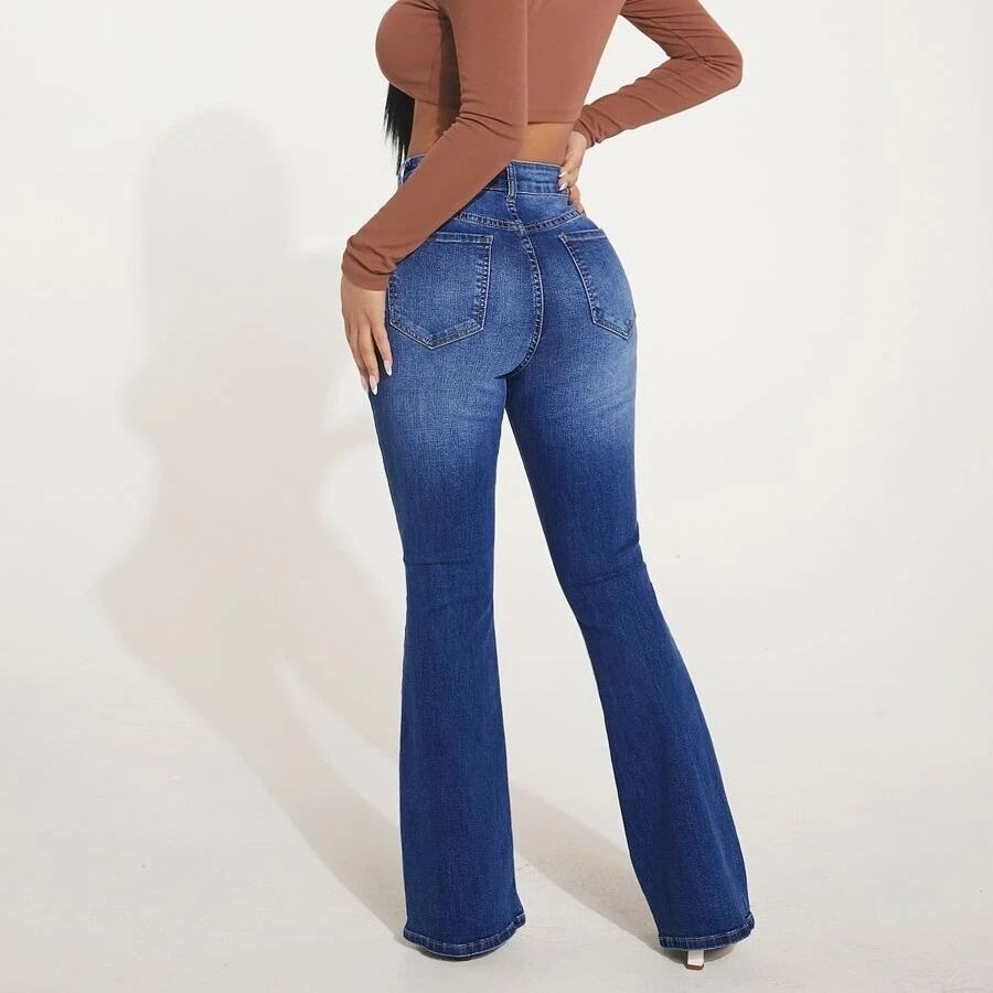 HIGH WAIST SKINNY JEANS – PERFECT COMFORT &amp; ELASTICITY