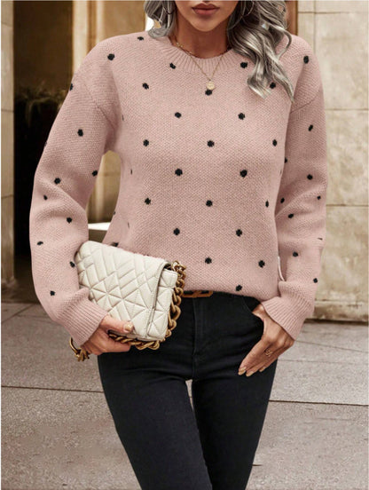 Pull en jacquard tendance