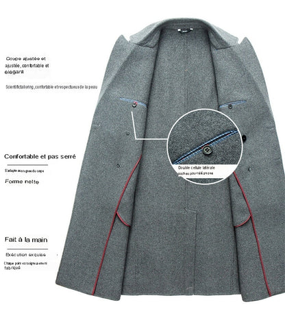 MANTEAU EN LAINE TRENCH – L'ALLIÉ DU STYLE