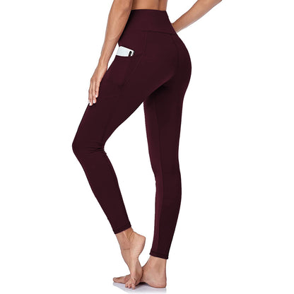 HIGH WAIST YOGA PANTS – TUMMY TIGHTENING – GENTLE ON THE ABS