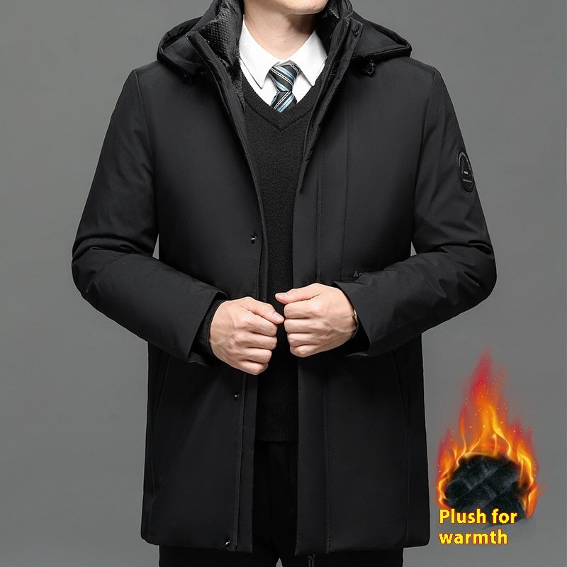 Men's Jacket Coat Thickened Cotton Clothing Plus Size