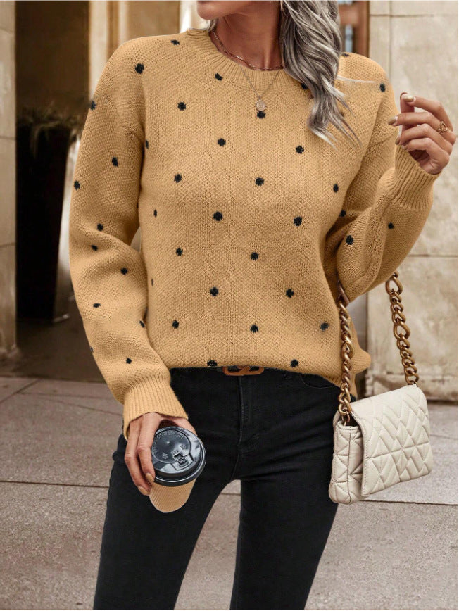 Pull en jacquard tendance