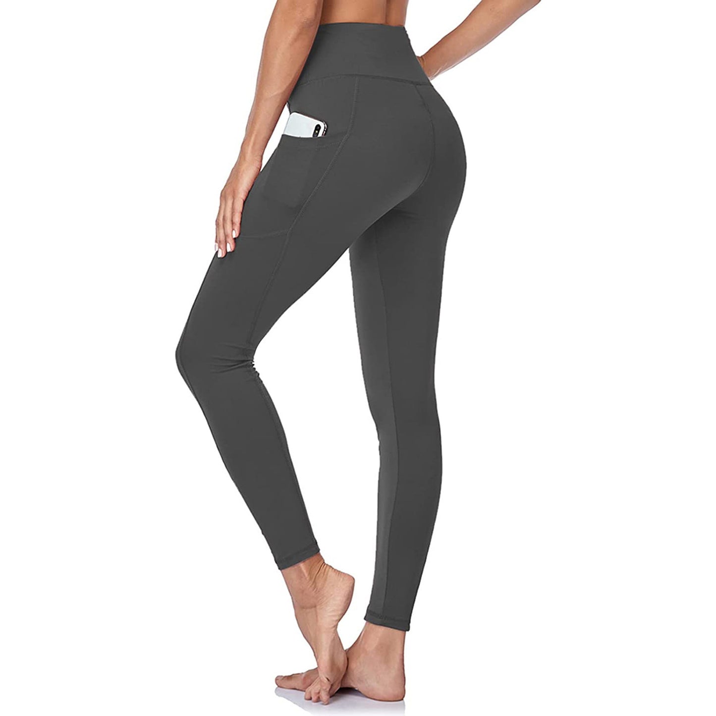 HIGH WAIST YOGA PANTS – TUMMY TIGHTENING – GENTLE ON THE ABS