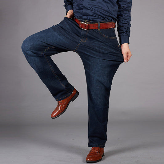 PLUS-SIZED MEN’S JEANS – LOOSE &amp; BUSINESS FIT