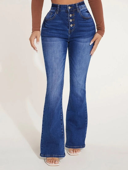 JEANS SKINNY HAUTE TAILLE - SLIM