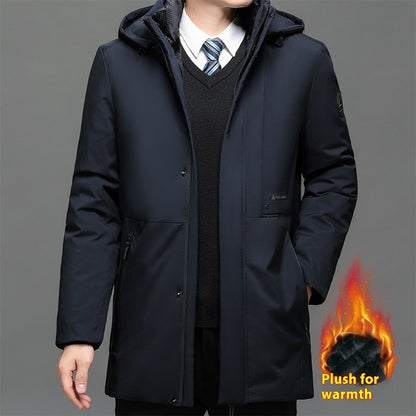 Men's Jacket Coat Thickened Cotton Clothing Plus Size